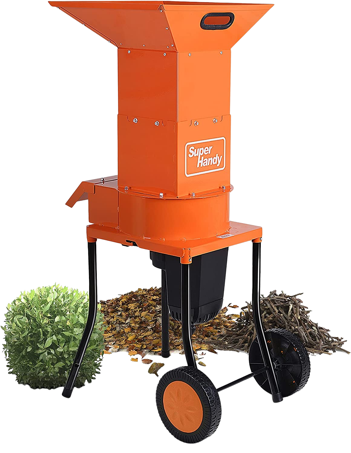 Super Handy GUO056 120V AC 11" Cutting Blade Electric Shredder and Mulcher New